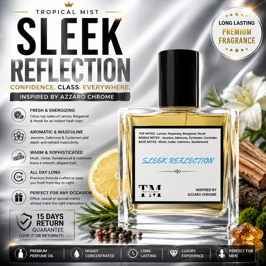 Sleek Reflection - Inspired by Chrome