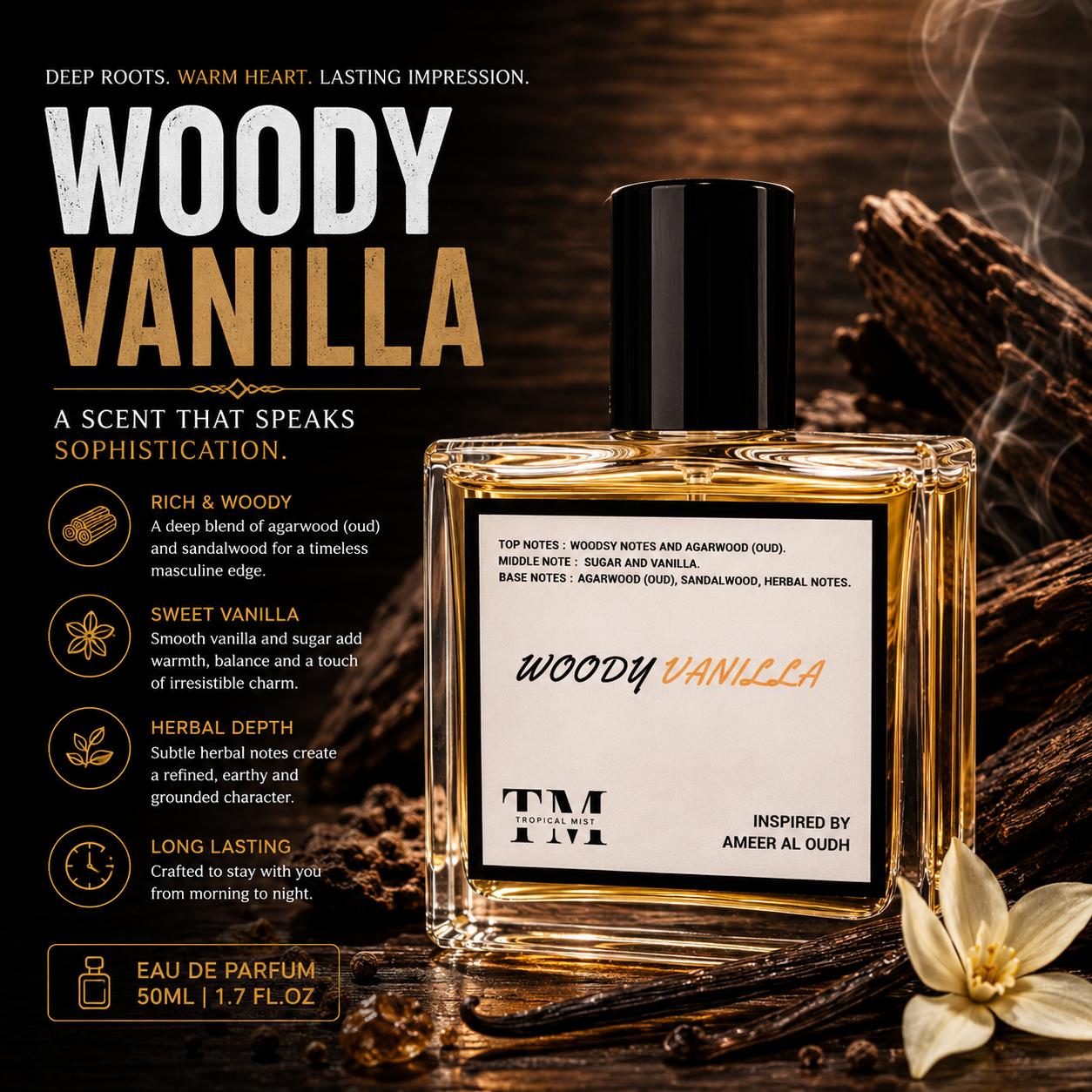 Woddy vanilla - Inspired by Ameer Al Oud Arabian