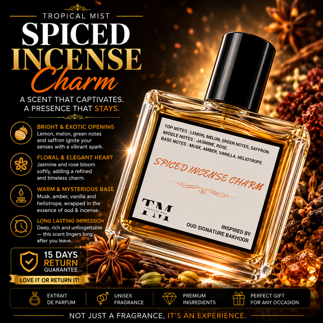 Spiced Charm - Inspired by Bakhoor