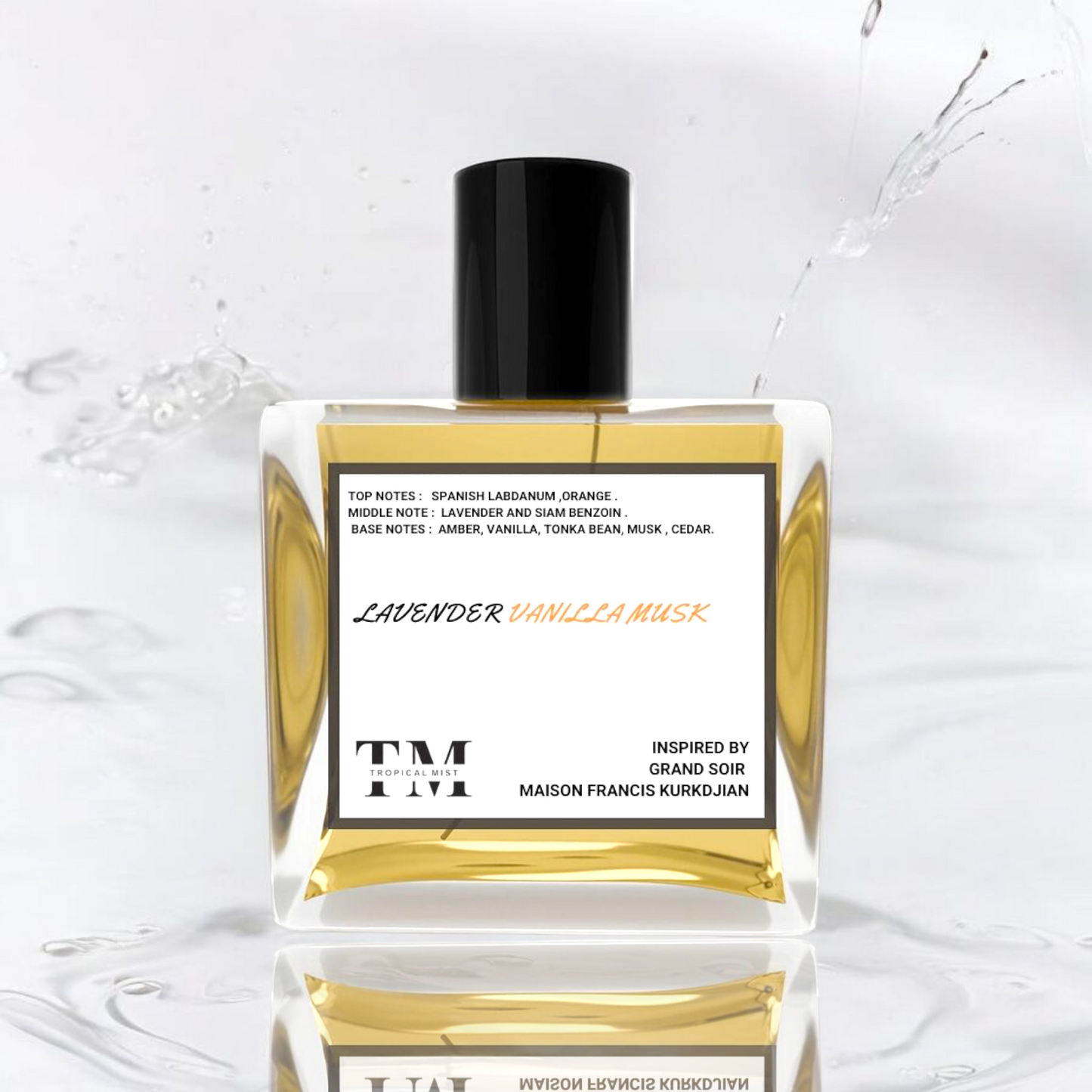 Lavender vanilla musk - Inspired by Grand Soir  Mfk's