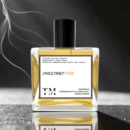 Chestnut fire - Inspired by Stronger With You Absolutely Giorgio Armani