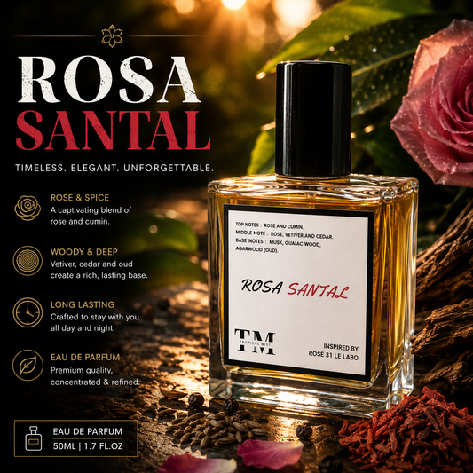 Rosa santal - Inspired by Rose 31 Le Labo