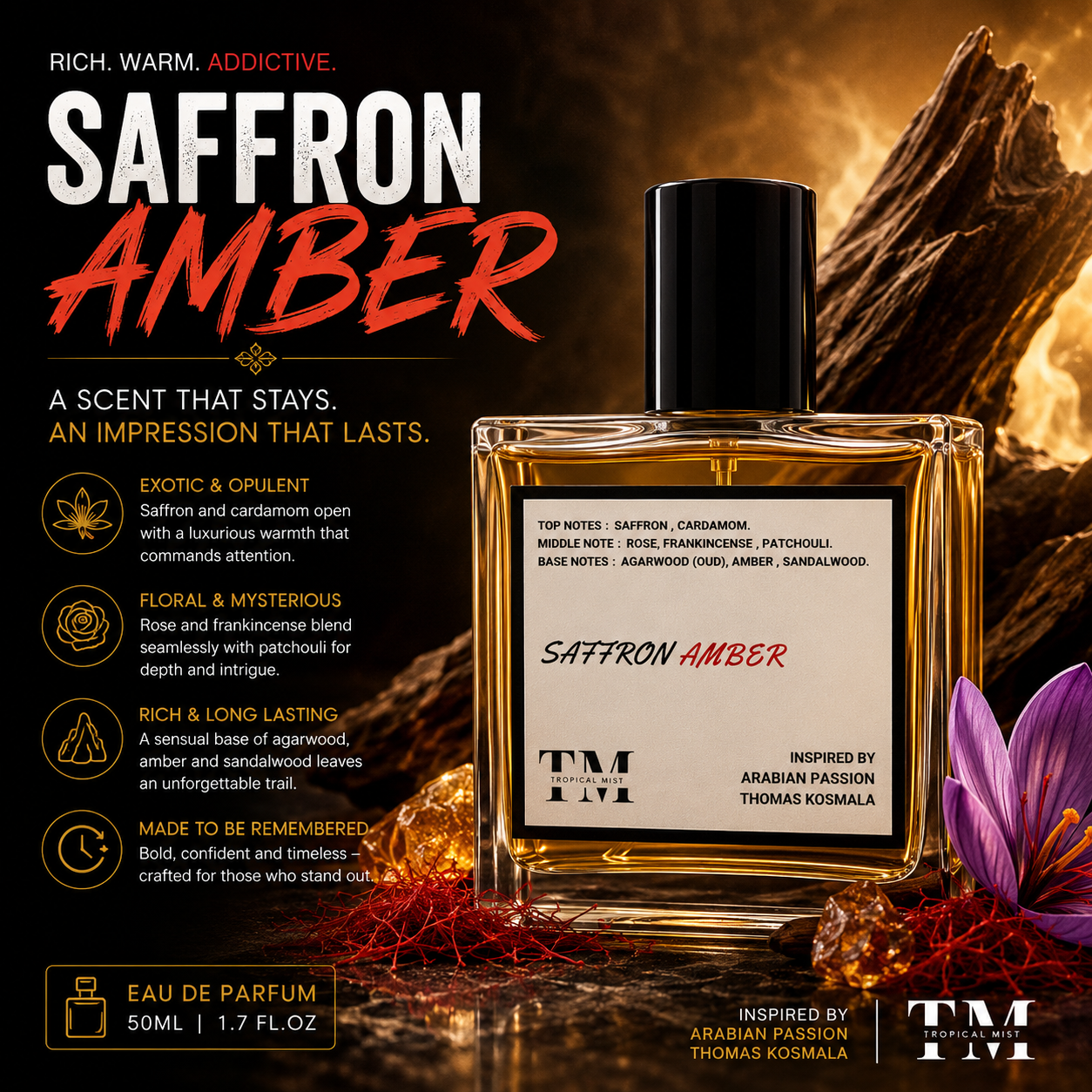 Saffron amber - Inspired by Arabian Passion  Thomas Kosmala