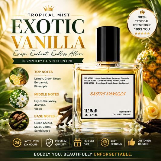 Exotic vanilla - Inspired by One Calvin Klein