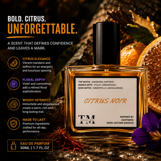 Citrus noir - Inspired by Ganymede Marc Antoine borrois