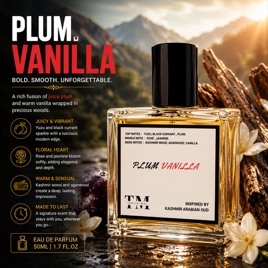 Plum vanilla - Inspired by Kashmir Arabian Oud