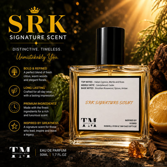 Srk signature - Inspired by ( Hybrid Dunhill icon & Tam dao Dipityque )
