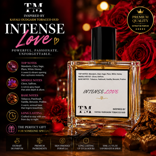 Intense love - Inspired by Oudgasm Tobacco Oud intense KayAli