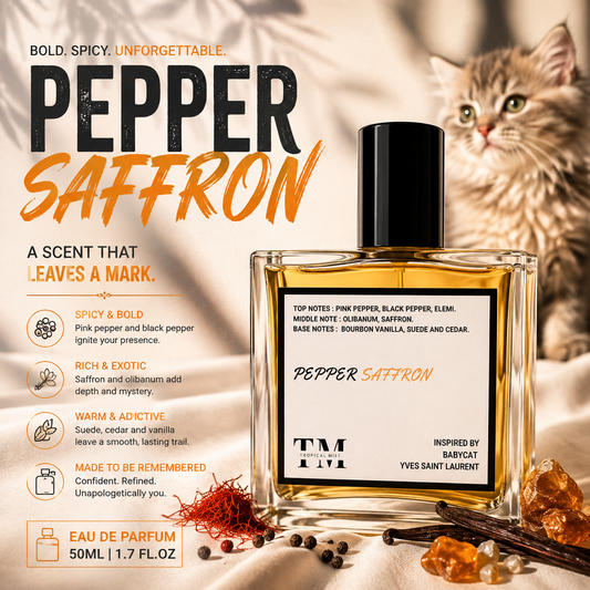 Pepper saffron - Inspired by Babycat Ysl