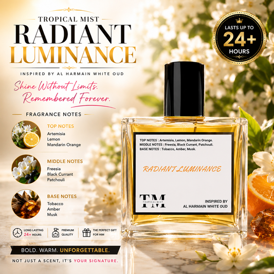 Radiant luminance - Inspired by White Oud