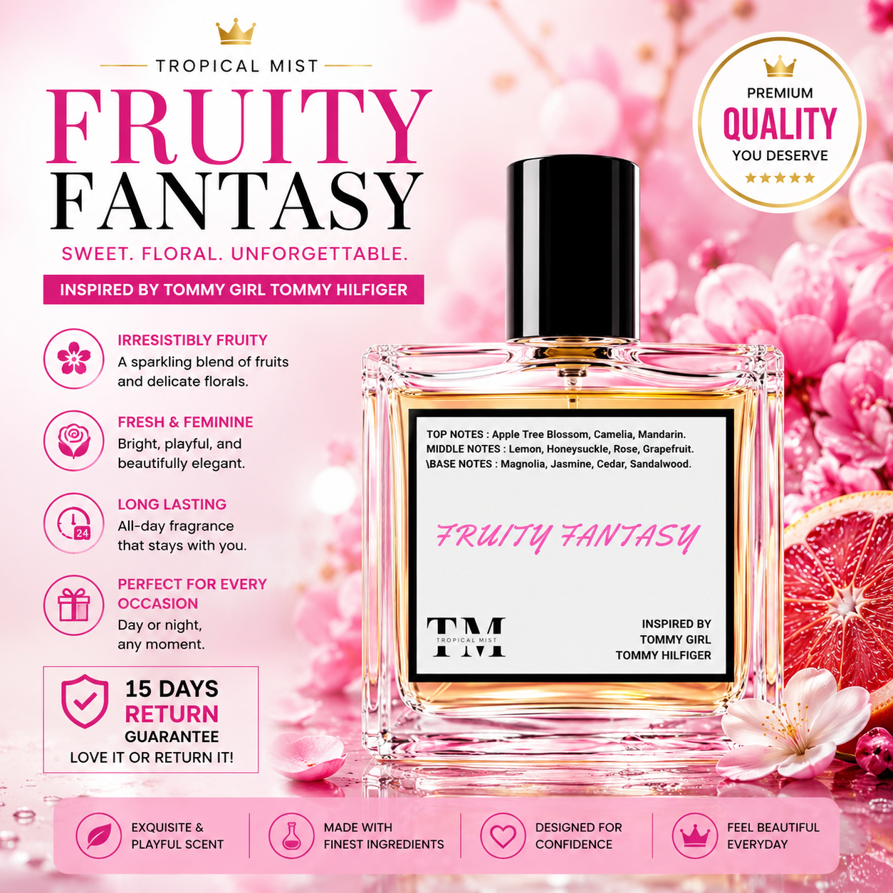 Fruity fantasy - Inspired by Tommy Girl