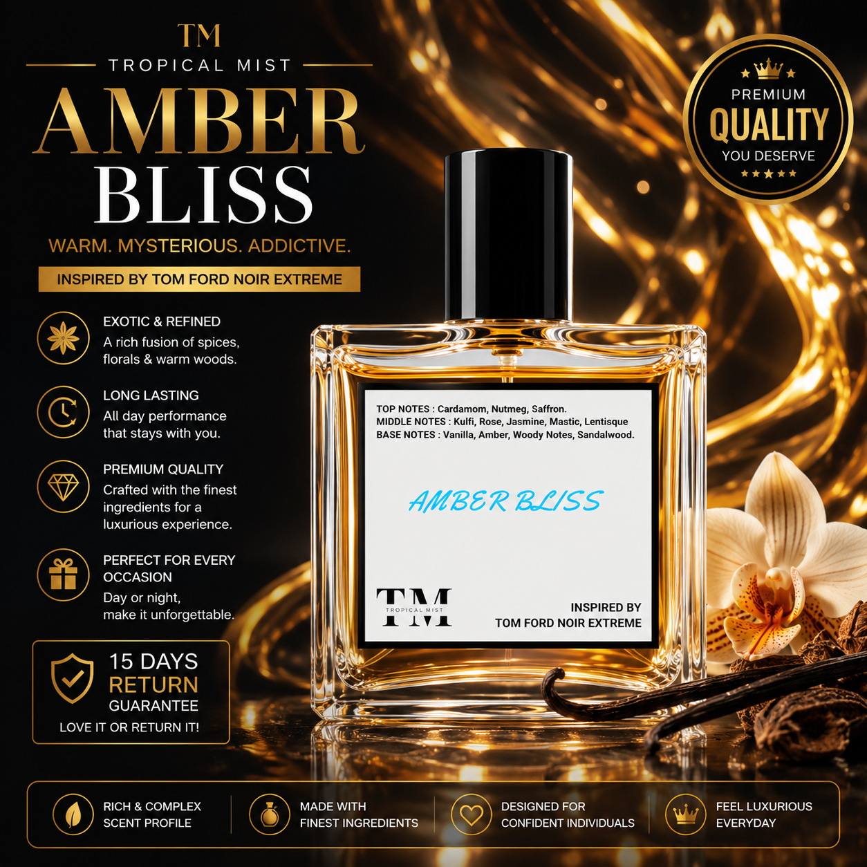 Amber Bliss - Inspired by Noir Extreme