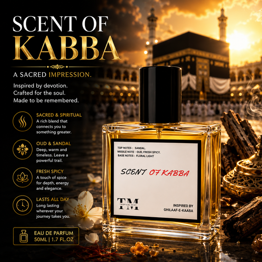 Scent of kabba  - Inpired by Ghilaaf-e-Kaaba Arabian