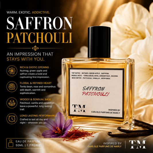 Saffron patchouli - Inspired by Carlisle Parfums de Marly
