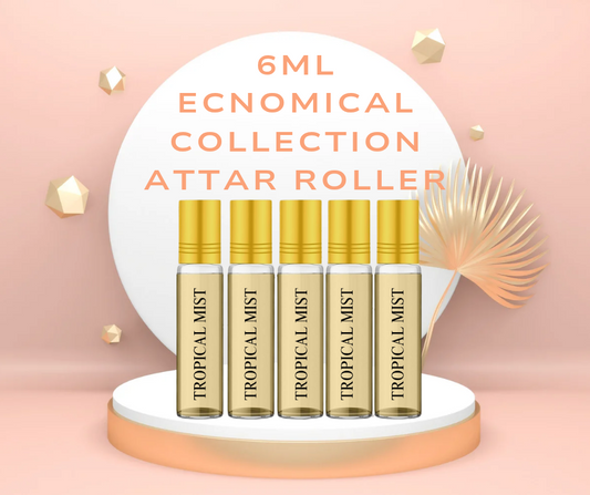6ml ecnomical attar roller  ( Choice is yours )