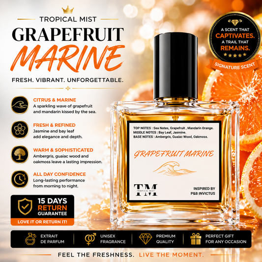 Grapefruit marine - Inspired by invictus P&B