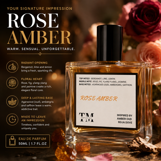 Rose amber - Inspired by Amber Oud Roja Dove