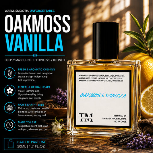 Oakmoss vanilla - Inspired by Danger Pour Homme  Roja Dove