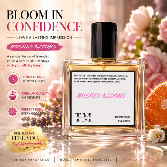 Musked blooms - Inspired by Libre