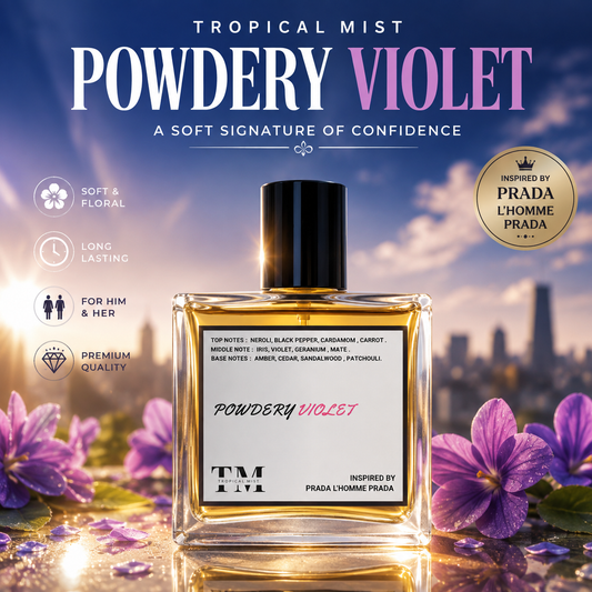 Powdery violet - Inspired by Prada L'Homme Prada