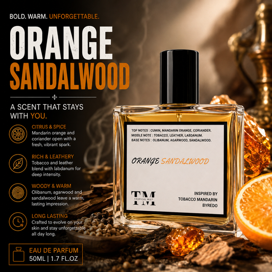 Orange sandalwood - Inspired by Tobacco Mandarin Byredo