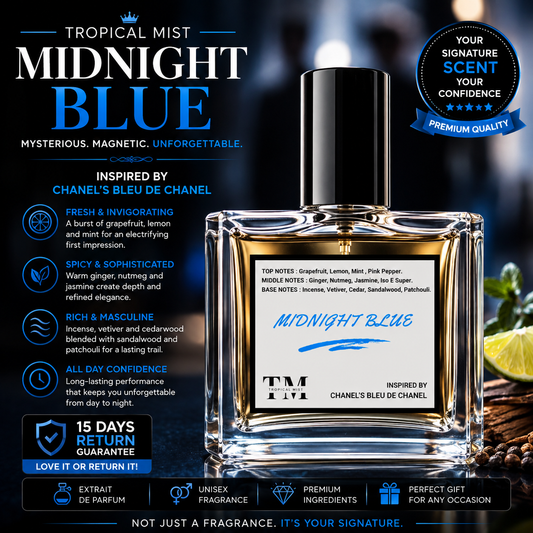 Midnight blue - Inspired by Bleu De Chanel