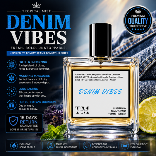 Denim Vibes - Inspired by Tommy Jeans