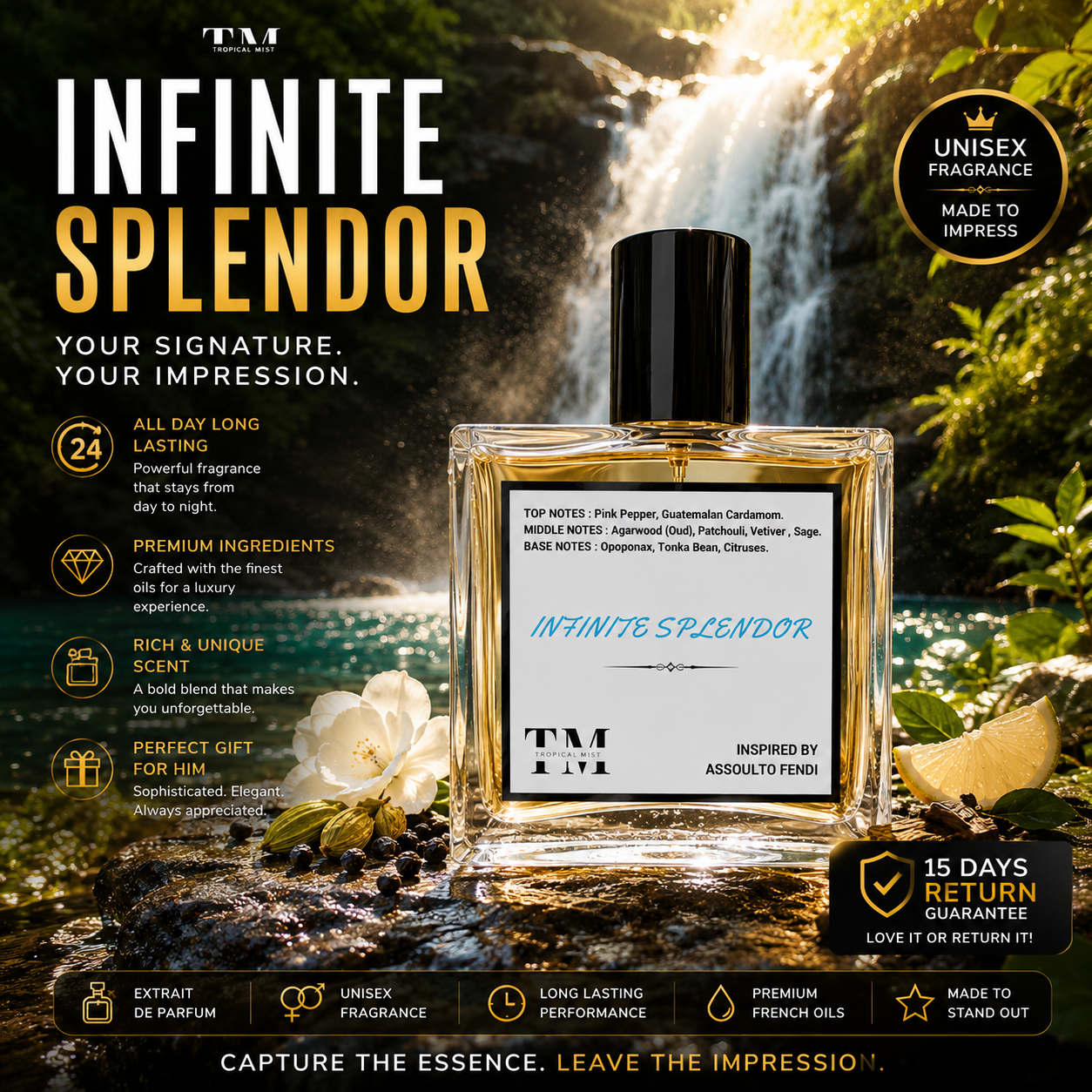 Infinite Splendor - Inspired by Assoulto Fendi