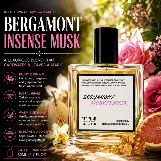 Bergamot intense musk - Inspired by Delina Exclusif de Marly