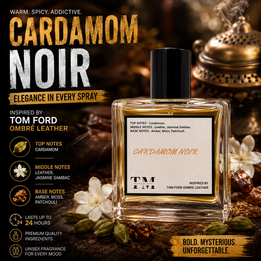 Cardamom Noir - Inspired by Ombre Leather