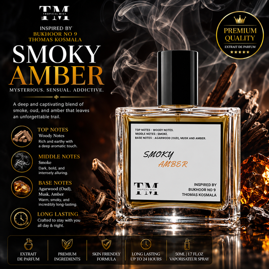 Smoky amber - Inspired by Bukhoor no 9 Thomas Kosmala