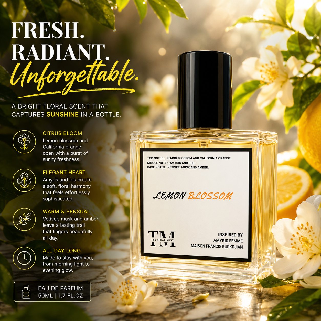 Lemon blossom - Inspired by Amyris Femme Mfk's