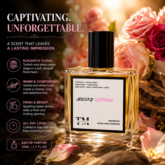 Musky floral - Inspired by Roses Vanille Mancera