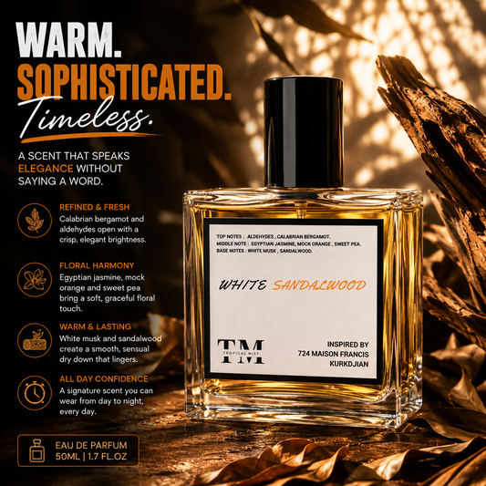 White sandalwood - Inspired by 724 Maison Francis Kurkdjian