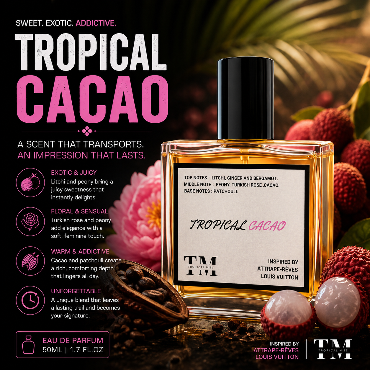 Tropical cacao - Inspired by Attrape Reves  Lv's