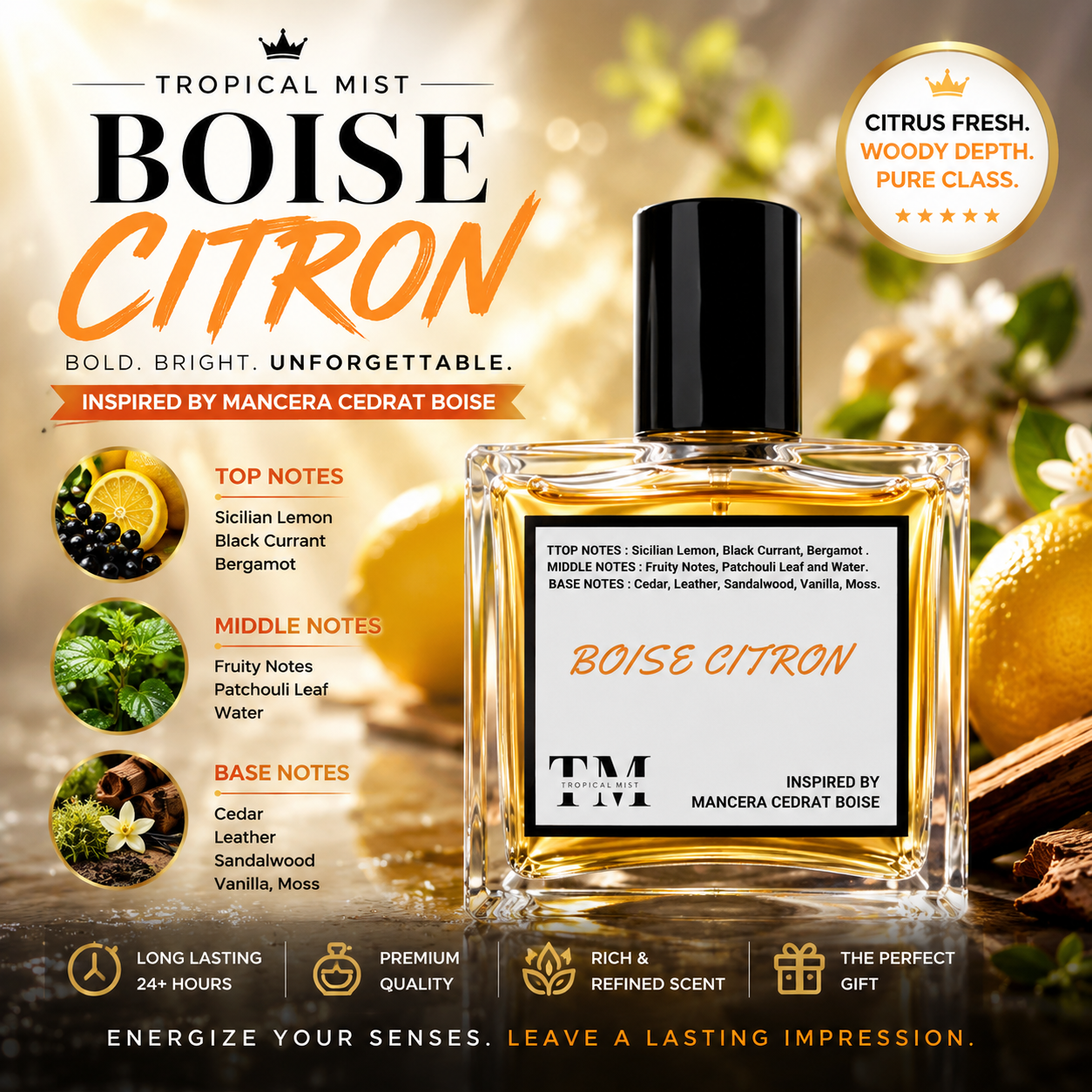Boise citron - Inspired by Cedrat Boise