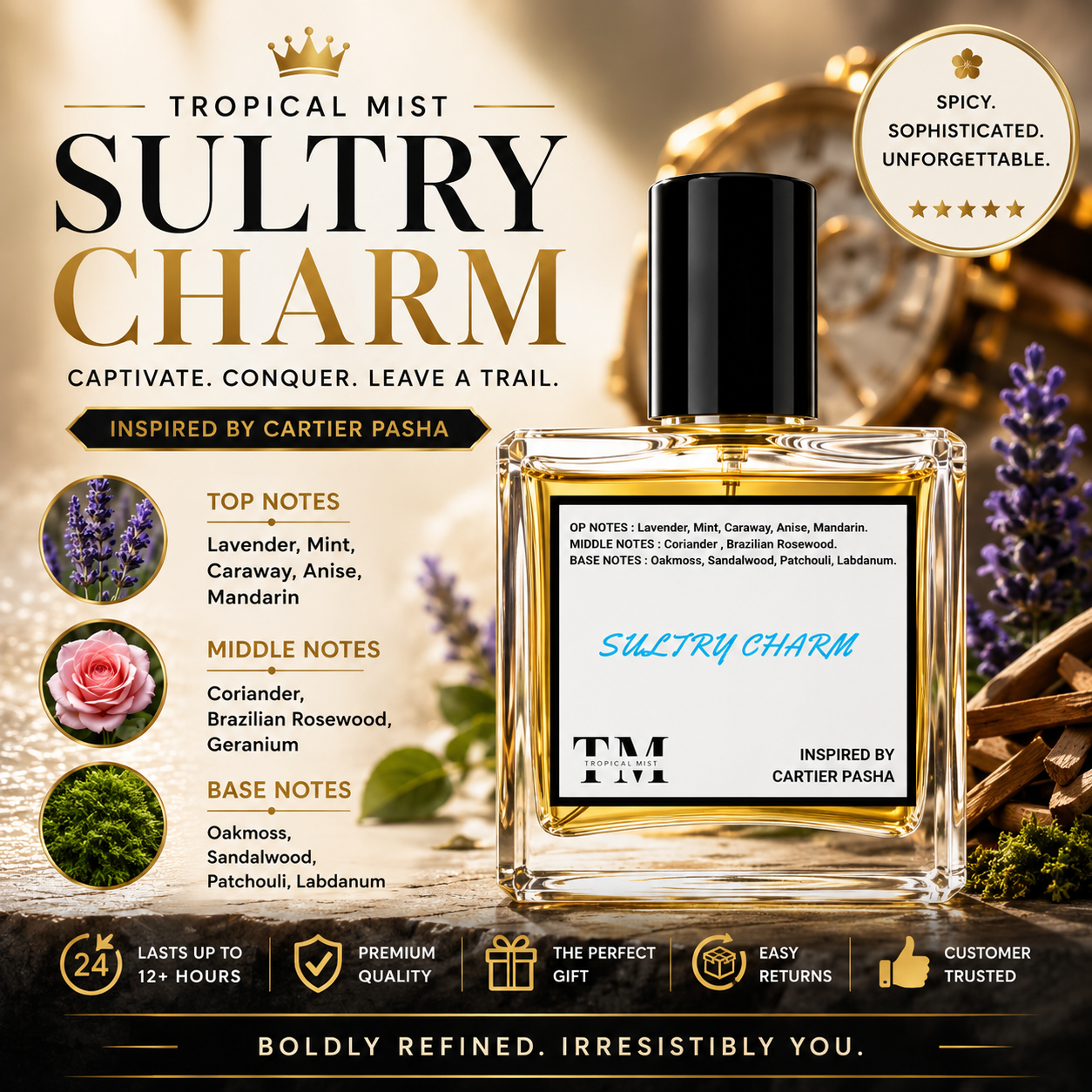 Sultry Charm - Inspired by Pasha