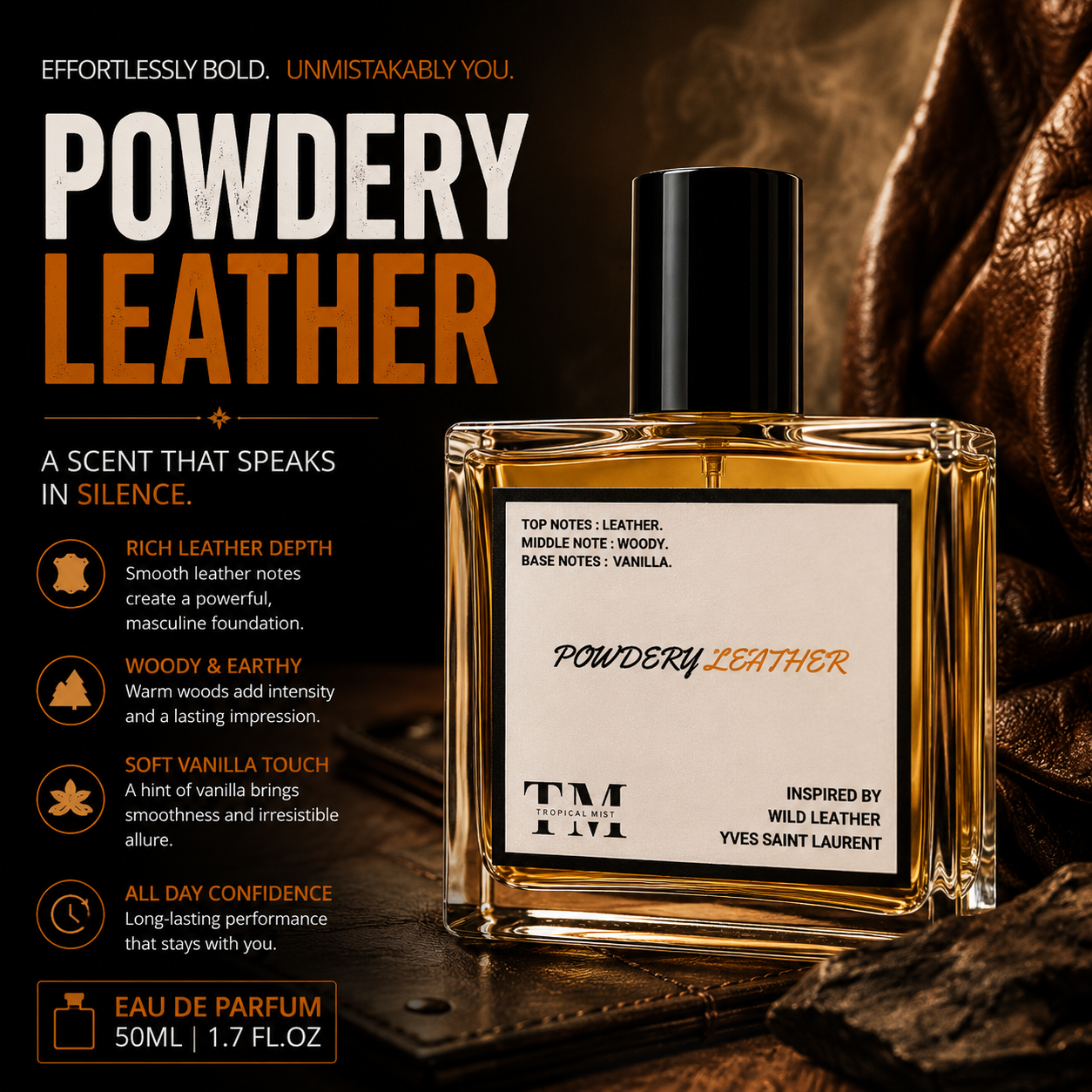 Powdery leather - Inspired by Wild Leather Ysl