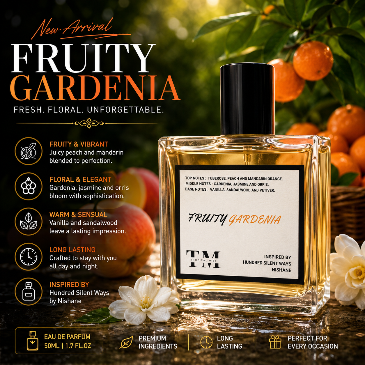Fruity gardenia - Inspired by Hundred Silent Ways Nishane