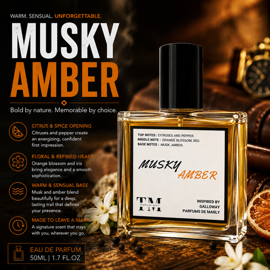 Musky amber - Inspired by Galloway  Parfums de Marly