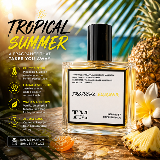 Tropical summer - Inspired by Pineapple D & G