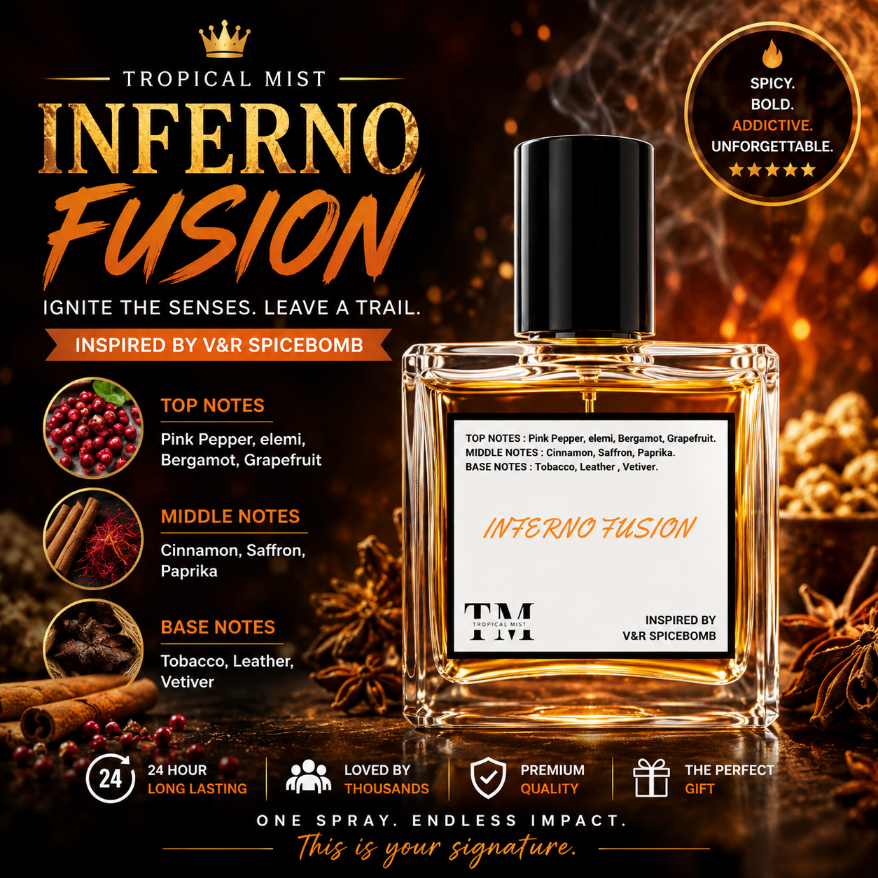 Inferno fusion - Inspired by Spicebomb V&R