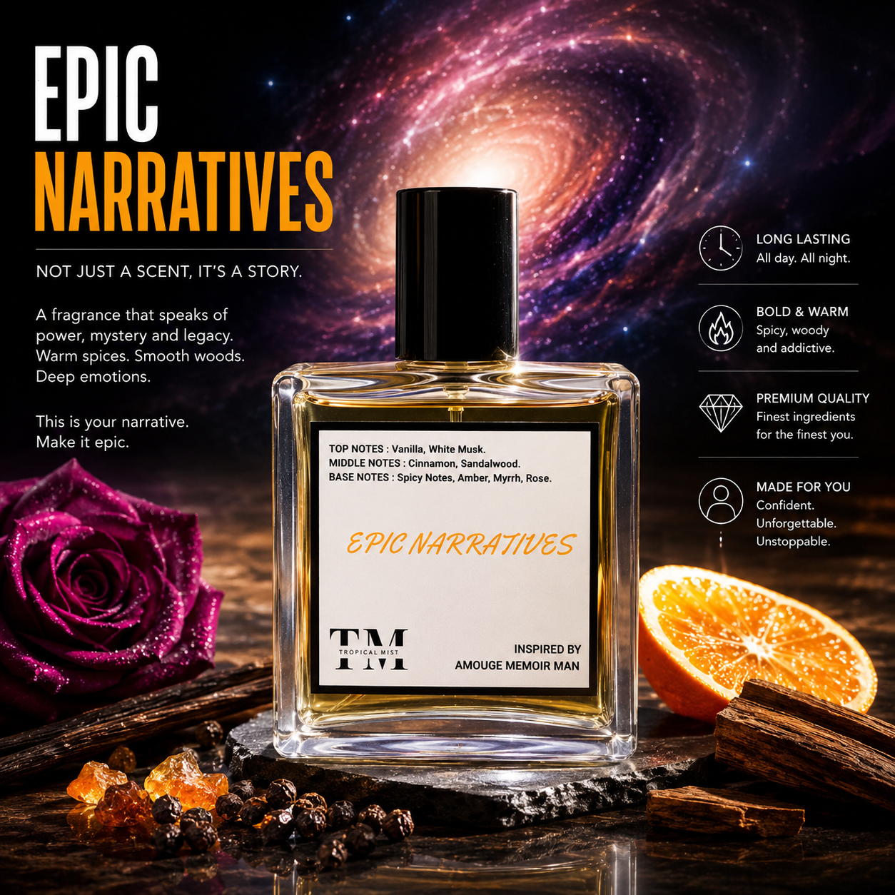 Epic Narratives - Inspired by Memoir Man
