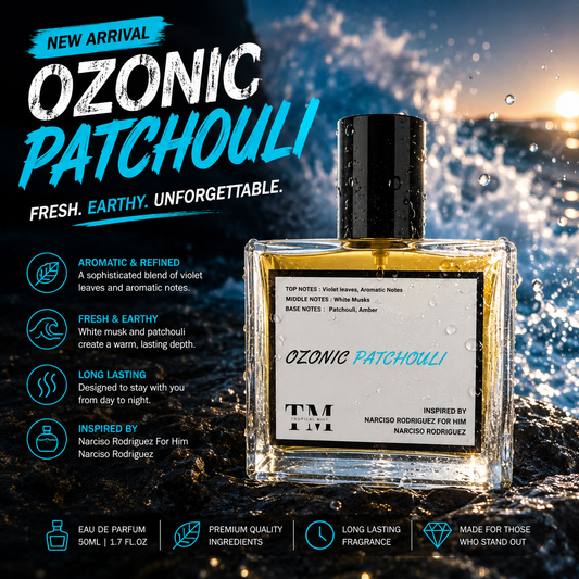 Ozonic patchouli - Inspired by Narciso Rodriguez for Him
