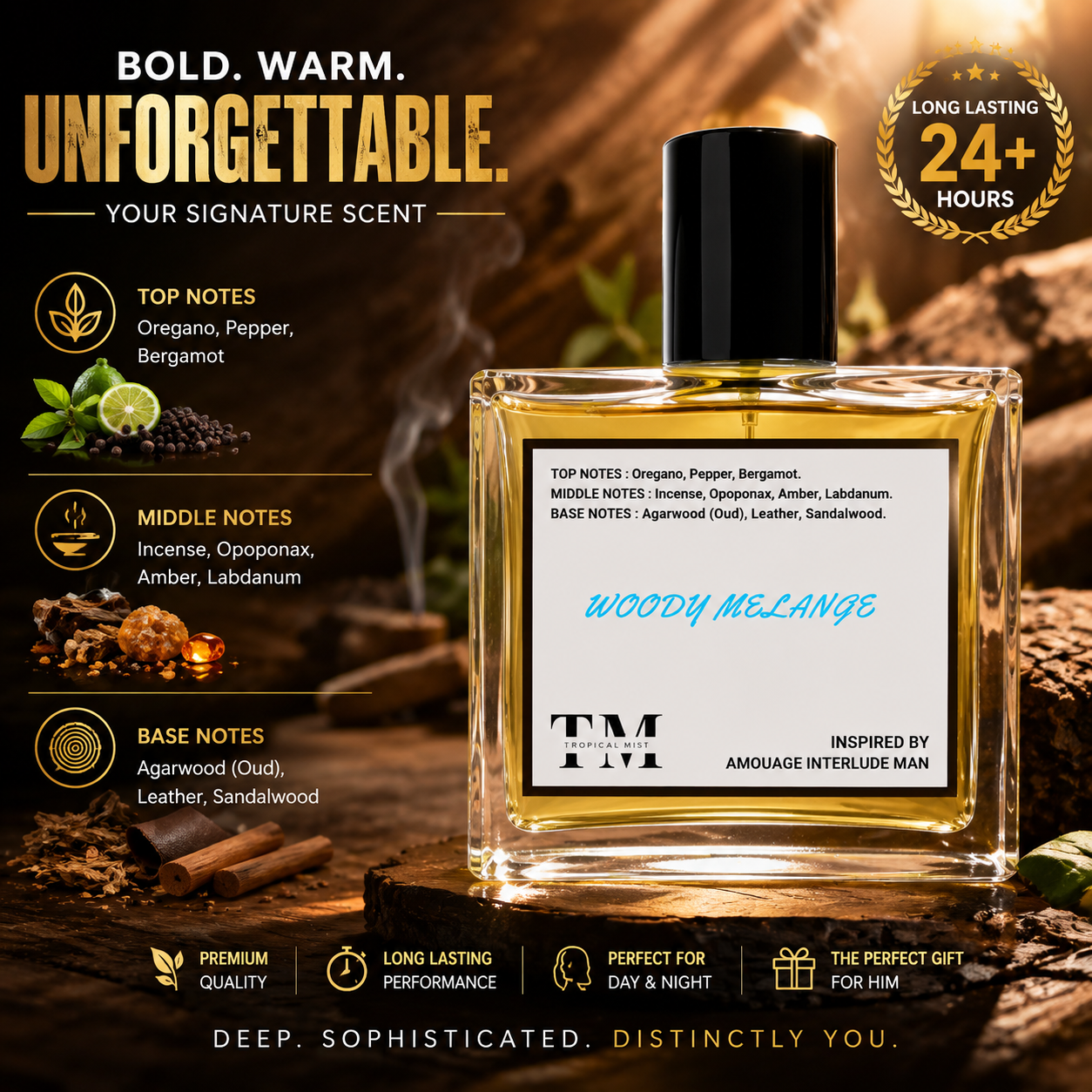 Woody melange - Inspired by Interlude Man