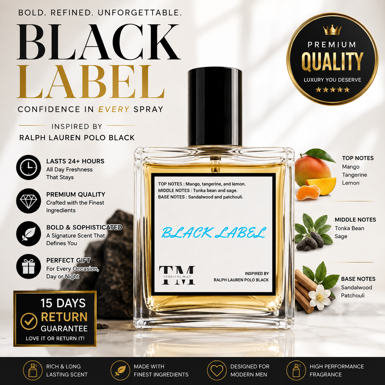 Black Label - Inspired by Polo Black