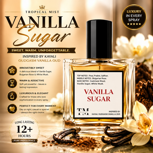 Vanilla sugar - Inspired by Oudgasm Vanilla Oud Kayali