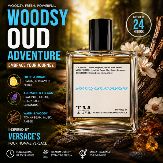 Woodsy Oud  - Inspired by Pour Homme,Versace