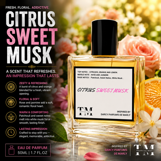 Citrus sweet musk - Inspired by Darcy Parfums de Marly