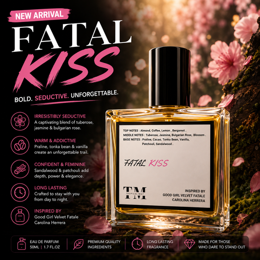 Fatal Kiss - Inspired by Good Girl Velvet Fatale Carolina Herrara